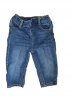 F&F___Chłopięce spodnie jeans __74-82 9-12