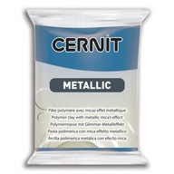 Modelina Cernit Metaliczna Niebieska 56g