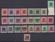 WÜRTTEMBERG Mi 159-183 * /A5/