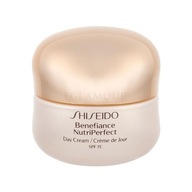 SHISEIDO BENEFIANCE NUTRI PERFECT DAY CREAM KREM NA DZIEŃ SPF 15 50 ml.