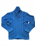 H&M HM Bawełniany sweter warkoczowy 158/164 .
