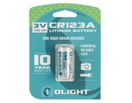 Bateria Olight 3V CR123A Li-Fe 1600 mAh