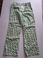 Spodnie dla dziewczynki, lniane len, Zara, r. 134 cm