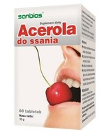 Acerola 60 tabletek do ssania SANBIOS