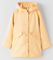 Zara kurtka parka płaszcz przeciwdeszczowy dziecięcy żółta 6 lat 116 cm