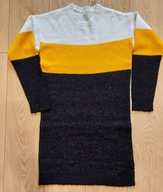 Dziewczęcy, długi sweter C&A, rozmiar 158/164 cm. Super stan i niska cena!