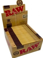 Bibułki bletki RAW King Size Slim 32 bletki x50