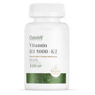 OstroVit Vitamín D3 4000 IU + K2 VEGE 100 tabs