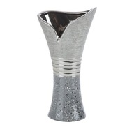 Dekoratívna váza NELI 21x10x40 Eurofirany strieborná