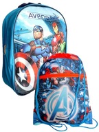 Plecak przedszkolny + worek gimnastyczny Avengers