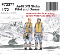 CMK F72377 Junkers Ju-87D/G Pilot and Gunner 1:72