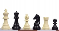Figury szachowe Staunton, plastikowe (król 65 mm)