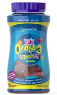 Omega 3, DHA a D3 120detské gély PURITAN'S PRIDE