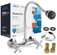 KONYHAI FALI CSAPTELEP RETRO FLEX MOSDÓ HAJLÉKONY MOZGATHATÓ MOSOGATÓ KIFOLYÓCSŐ