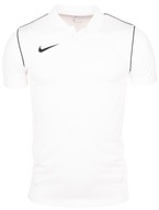 Tričko krátkym rukávom Nike Dry Park 20 Polo Youth biela