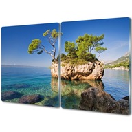 Szklana deska do krojenia dekor Chorwacja 2x40x52