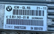 module control unit ICM BMW 5 GT GRAN TURISMO F07 6851243