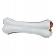 TRIXIE Denta Fun kość biała z nadzieniem z kaczki, 10 cm, 2 szt/70 g