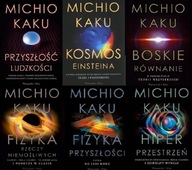 Przyszłość ludzkości Kosmos Einsteina Michio Kaku pakiet 6 książek