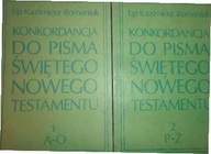 Konkordancja do Pisma Świętego nowego testamentu 2