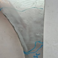 VW PASSAT B7 10-14 fender front front left