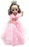Bábika princezná v šatách s veľkými očami bábika