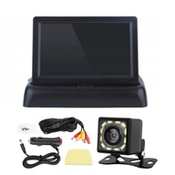 Tolatókamera szett Kopier vezeték nélküli 4,3'' LCD monitorral színes