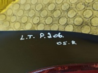 PEUGEOT 206 light left rear part
