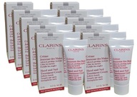 Clarins Hand And Nail Treatment Cream - Krém na ruky Tuba SADA 10 x 8ml