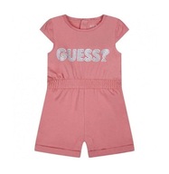 GUESS RUŽOVÉ BODY LOGO (3-6M)