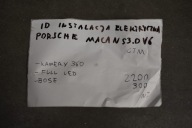 IDEALNA wiring electrical PORSCHE MACAN S 3.0 V6 CTM 1