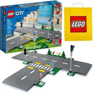 LEGO 60304 Płytki Ulice Płyty drogowe Znaki Ulica Skrzyżowanie
