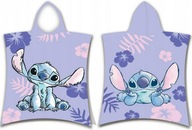 Ręcznik kąpielowy Poncho z kapturem Lilo i Stitch Ponczo Sticz bawełniane