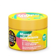 Peeling cukrowy do ciała ODŻYWCZY Mango i Trawa cytrynowa 300g TUTTI FRUTTI