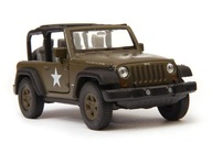 Jeep Wrangler Rubicon vojenský 1:34-39 WELLY 42371