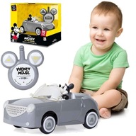 ZDALNIE STEROWANY SAMOCHÓD AUTO PREZENT DLA DZIECKA MICKEY RC +FIGURKA DUŻY