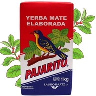 Yerba Mate Pajarito Elaborada con palo 1kg koffeina 1000g