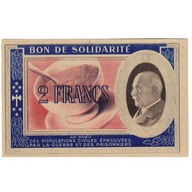 Francja, Bon de Solidarité, 2 Francs, 1941, UNC(63