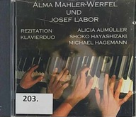 Alma Mahler-Werfel und Josef Labor Cd