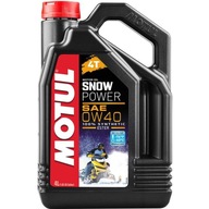 Motorový olej Motul Snowpower 4T 0W-40, 4 l