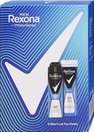 REXONA MEN Zestaw prezentowy dla mężczyzn Cobalt Dry 2 elementy