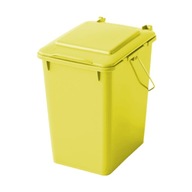 Kôš kontajner na triedenie triedenia odpadu a odpadu - žltý 10L