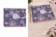 TERVEZŐ 2025 HETI VÍZSZINTES NAPI NAPTÁR SPIRÁLIS MATRICA