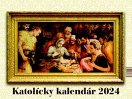 Katolický kalendár 2024 - stolový kalendár