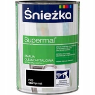 ŚNIEŻKA Supermal čierna mat 9005 0.8l