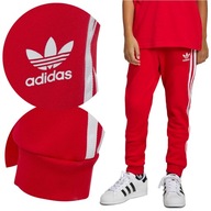 SPODNIE DRESOWE ADIDAS DLA DZIECKA SPORTOWE BAWEŁNIANE R 176