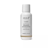 Keune Care Satin Oil Shampoo Šampón pre suché a matné vlasy 80 ml