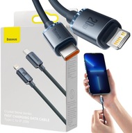 Baseus Crystal SZYBKI KABEL 20W PD USB-C Lightning do Apple iPhone 1,2m