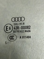 Audi A5 Sportback 8TA 2015 window door left rear part