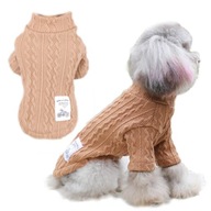 Sweter dla psa Gianni Beżowy L